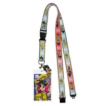 Dragonball GT Lanyard Character Design Breakaway Clear ID Badge Holder Keychain