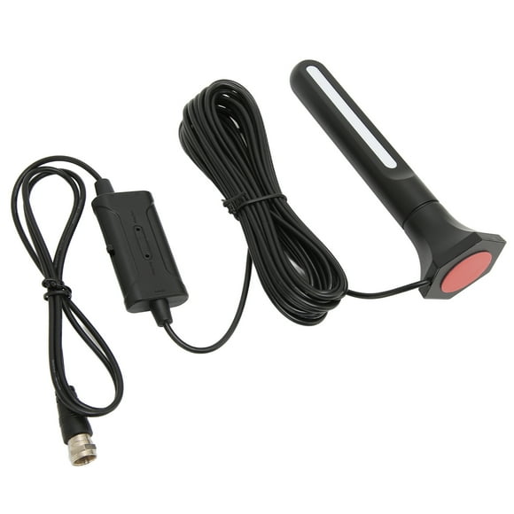 HD Digital TV Antenna, VHF UHF 300M Range Amplified HDTV Antenna Support 4K 1080p USB Power Connector For Stick And All Older TVs