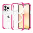thumbnail image 2 of Mantto Case For iPhone 14 Plus Magnetic [Support Magsafe Charger] Wireless Anti-Scratch Shockproof Clear Four Corner Cushion Durable Anti-Dropping Full Body Protection Cover, Pink, 2 of 4