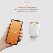 Ember Temperature Control Smart Mug 2, 14 oz, Gray, Up To 1.5-hr Battery Life - App Controlled Heated Coffee/Tea Mug - Improved Design