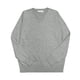 thumbnail image 1 of Suéter tipo jersey de cuello en V de punto para estudiantes, estilo universitario, para hombres y mujeres, JK, 1 of 5