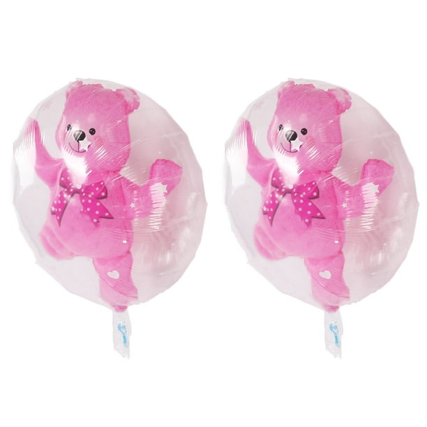 Baby Girl Balloons, Bear Balloon Thick Foil Cute Practical For Birthday  Party Decorations 