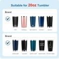 thumbnail image 4 of shiyou-2 Couvercles Anti-Débordement, Remplacement pour Gobelet 20 oz Yeti, Old Style Rtic et Plus, Rose, 4 of 4