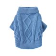 thumbnail image 1 of Methold Chaleco para mascotas Animal Elástico Transpirable Suéter de 2 piernas Caminar Viajar Jersey de punto cálido Ropa de color sólido Ropa de Ropa para mascotas S NO1 Methold PT004165-02, 1 of 6