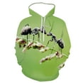 2024 3D Animal Ant Spring And Autumn New Men's Print Hoodie Fashion