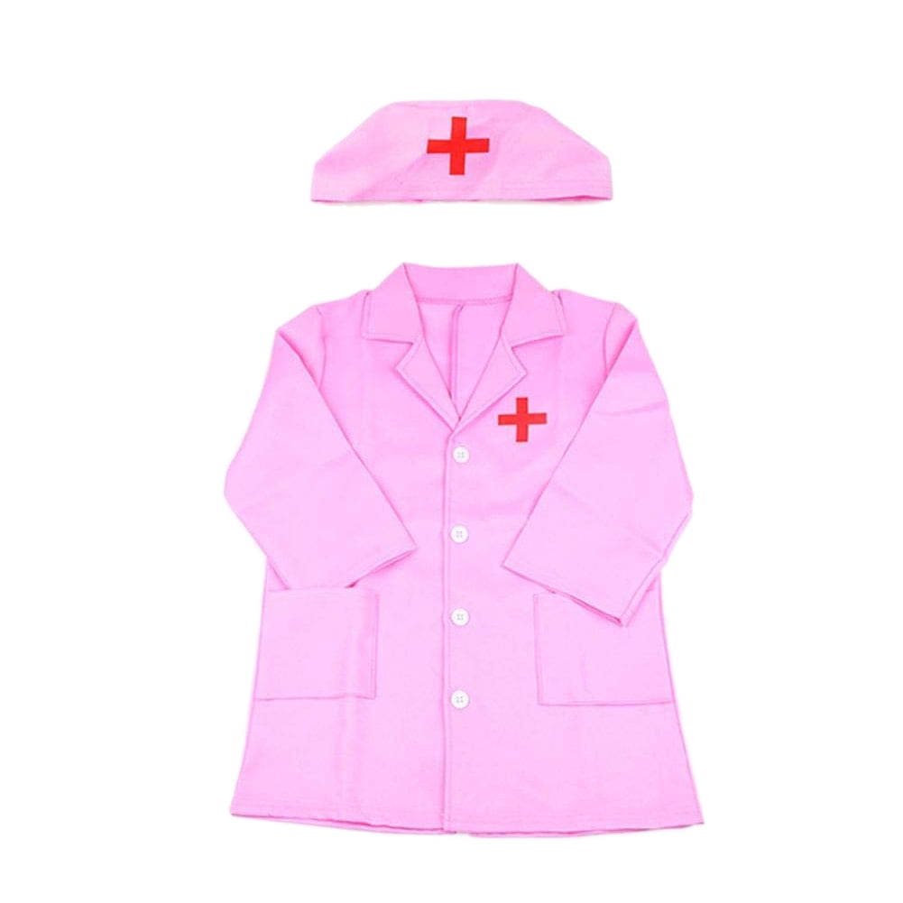 Role Play Doctor Pretend Play Uniform For Kids Cosplay Costumes Dress