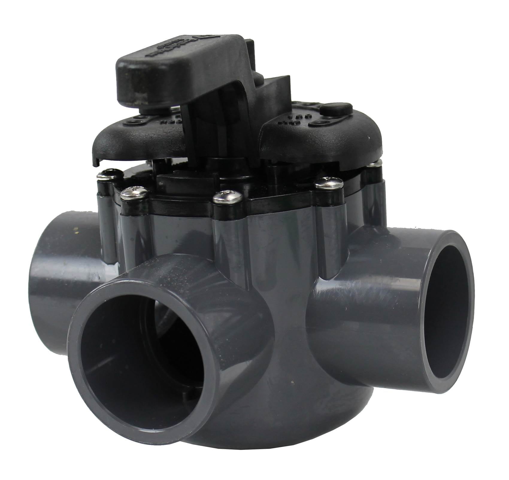Pentair 263037 1.5" PVC 3Way Inground Swimming Pool Spa Water Diverter