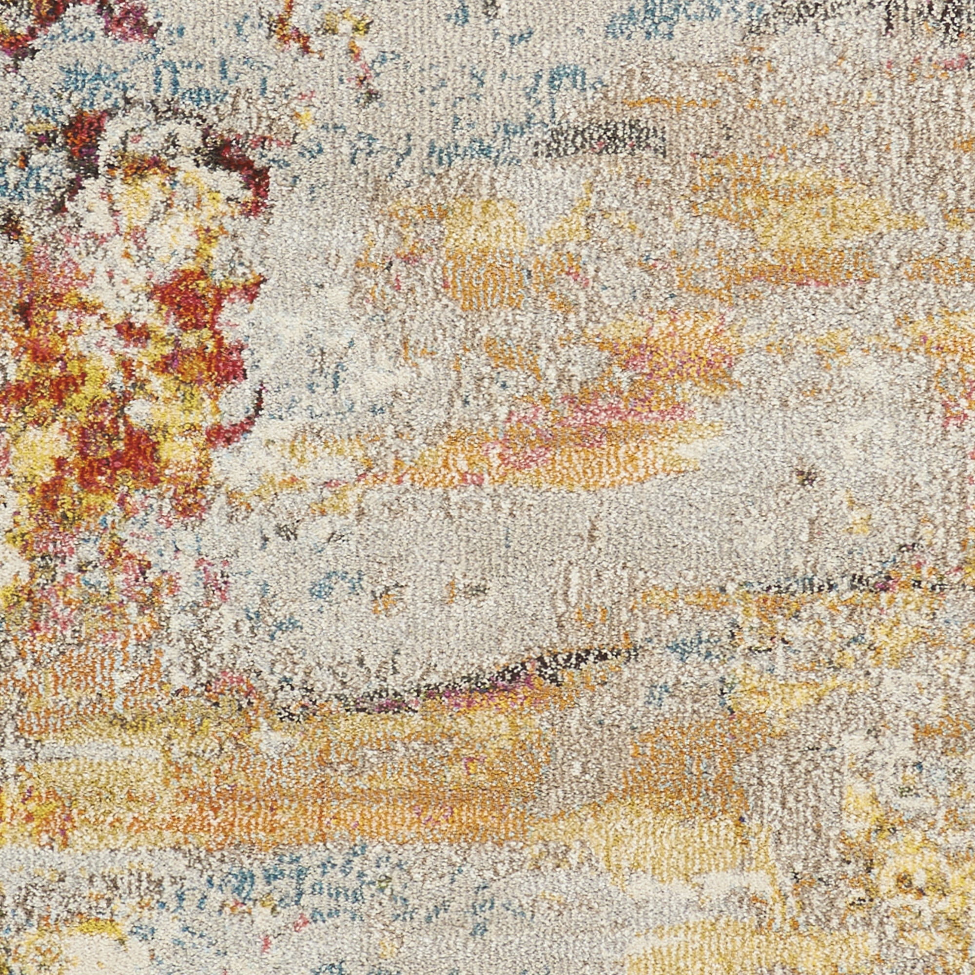 Nourison Celestial Abstract Sealife 2'2" x 7'6" Area Rug, (2x8)
