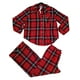 thumbnail image 2 of Victorias Secret pijama a cudros algodón M Victoria's Secret Pijama de franela, 2 of 5