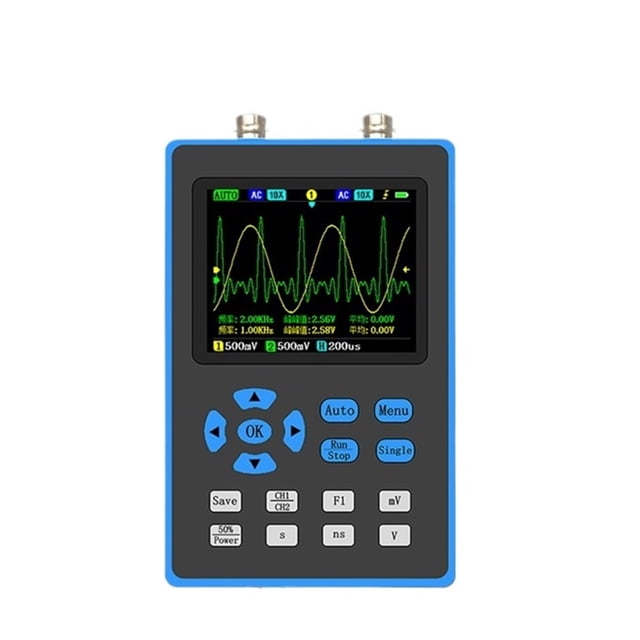 Digital LCR Bridge Tester Resistance Inductance Capacitance Meter ESR Test Kit with Built-in Battery ,Easy to Use