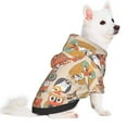 thumbnail image 2 of Balery Colorful Owls Sudadera con Capucha para Perros Pequeños – Ropa para Mascotas, Disfraz para Perros y Gatos, Ideal para Fiestas y Cosplay-X-Small, 2 of 7
