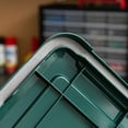 thumbnail image 6 of Remington® 74 Qt. Plastic Storage Bins with Sealed Lids, Clear Gasket Box, Airtight Containers 4Pk, 6 of 9