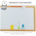 thumbnail image 4 of 1Pc Double sided Blackboard Whiteboard Wooden Chalkboard for Practical Writing, 4 of 9