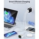 thumbnail image 4 of [Cargador] Cargador de pared USB C UVRESINME de 40 W y 4 puertos tipo C x4, 4 of 7