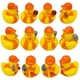 thumbnail image 1 of Patos de goma geniales (2 "") tamaño estándar. (Paquete de 12) lindos juguetes de piscina para bañera de pato. (Patos de goma de construcción), 1 of 5