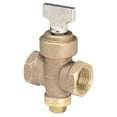 thumbnail image 2 of Homewerks 225-2-1-1 1 in. Threaded Ground Key Stop & Drain Valve- Bronze, 2 of 2