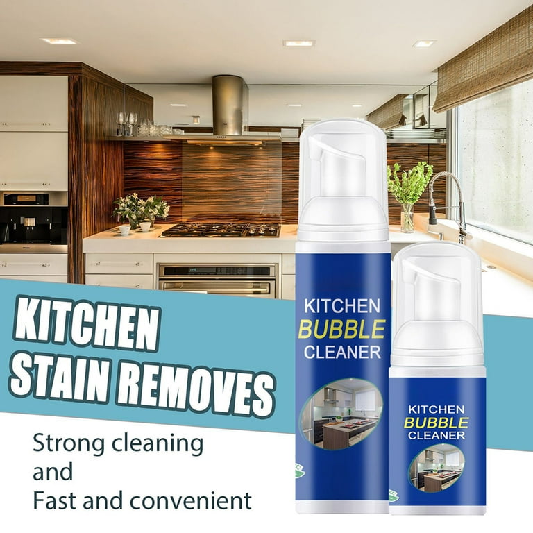 All Purpose Rinse Cleaning Foam, Bubble Cleaner Foam Spray, North Moon  Bubble Cleaner Foam Kitchen Clean, Household Foaming Heavy Oil Stain  Remover