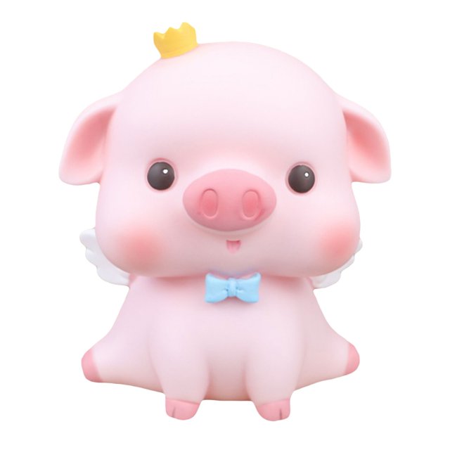Txlixc Alcancía irrompible, Caja de Papel para Banca de Monedas de Cerdo de Dibujos Animados de plástico Suave Juguetes, Regalos de cumpleaños para niños Txlixc moda