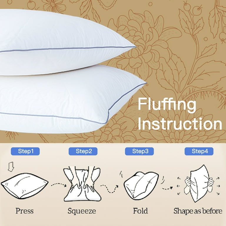 Airensky King Size Goose Down Pillows, 15% Down 85% Feather