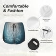 thumbnail image 6 of Haiem Winter Rabbit Women's 2 in 1 Running Shorts - Lightweight Athletic Workout Gym Yoga Breathable Sports Shorts Liner with Phone Pockets-Small, 6 of 9