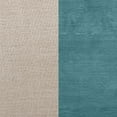 thumbnail image 6 of Linon Martha 25" Backless Counter Stool, Antique Blue Finish with Natural Linen Fabric, 6 of 7