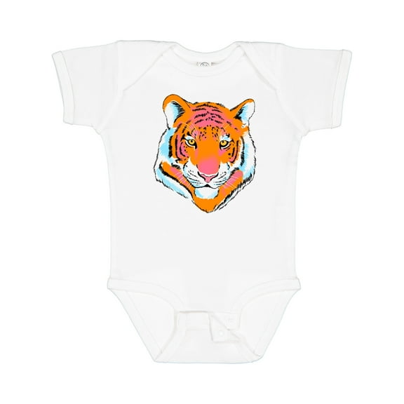 Inktastic Tiger Head Boys or Girls Baby Bodysuit