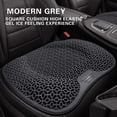 thumbnail image 3 of Cojín Del Asiento Del Coche,Cojín Respirable de Gel Frío de Hielo de Verano 2024,Cojín Del Asiento de Gel Del Asiento Del Coche Levantado para Aliviar la Presión, 3 of 9