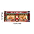 thumbnail image 3 of Christmas Garage Door Cover - Large Outdoor Banner, Holiday Backdrop Decor for Party Lawn & Home, 3 of 6