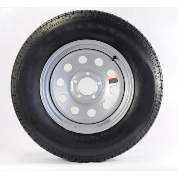 Trailer Tire On Rim ST225/75D15 225/75 15 LRD 5 Bolt Hole Modular Wheel