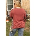 thumbnail image 3 of Plusashion Vibe Like a Boss! Redwood Burl Aztec Drop Shoulder Plus Size Sweatshirt - Trendy & Comfortable Fit, 3 of 8