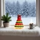 thumbnail image 5 of Árbol de Navidad de Mesa con Estrella Roja, Verde y Dorada | Decoración Navideña Festiva para El Hogar | Hjh250825005, 5 of 6