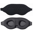 thumbnail image 1 of Sleeping Mask Adjustable Breathable 3D Contoured Cup Sleep Mask Eye Cover, 1 of 7
