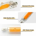 thumbnail image 5 of Instant On Full Brightness 10W 78mm R7S LED Bulb, Warm White 3000K, Energy-Saving Bulb, Non-Dimmable, 360 Degree Beam Angle, 80W Halogen Equivalent (Set Of 4), 5 of 5