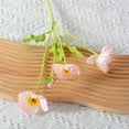 thumbnail image 3 of Mdesiwst Artificial Flower with Stem Table Centerpiece Wedding Faux Flower Branch Fake Floral Arrangement Decoration, 3 of 8
