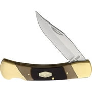 Old Timer 1187281 Cave Bear 3.9" Stainless Blade Brown/Gold Handle Folding Knife