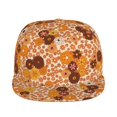 thumbnail image 2 of Easygdp Hippie Ditsy Floral Baseball Cap with Adjustable Flat Suitable for Head Circumference 22.4-23.6 in, 2 of 9
