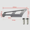 thumbnail image 3 of mmirethe Rear Chain Guard Side for KLX140L 230L DRZ400 KLX140G Red 9.8x3.94 Inch 1Set, 3 of 6