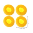 thumbnail image 2 of Raindrops 20Pcs Yellow Caulk Tip Sealing Caps Protect Caulking Tube and Prevent Leaks for Clean Workspace, 2 of 7