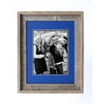 thumbnail image 6 of BarnwoodUSA 11x14 Inch Signature Picture Frame for 8x10 Inch Photos - 100% Reclaimed Wood, Bottle Blue Mat, 6 of 8