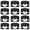 Black, variant on ABCISI 12 Pcs Door Strike Plates, Stainless Steel Deadbolt Strike Plates, Full Lip Round Corner Strike Plates, Black Door Reinforcement Kit, Fit Most Standard Wooden Doors and Locks (White)