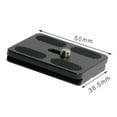 thumbnail image 4 of Universal Camera pin Head Mount Bracket Camera 1/4Screw PU50, 4 of 5