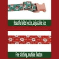 thumbnail image 3 of Christmas Dog Collar with Bow Tie,Rose Gold Safety Buckle Detachable Bow Adjustable Pet Collar, 3 of 7
