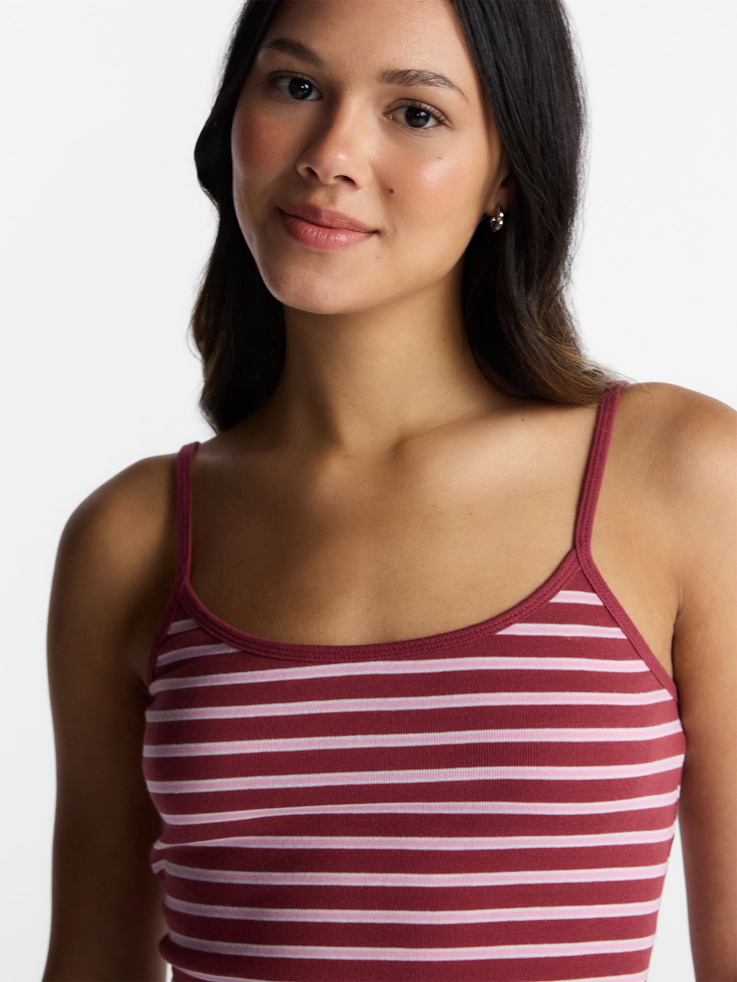No Boundaries Scoop Neck Cami Top, Women's XXS-XXL