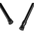 thumbnail image 3 of HAHADAXA Small Tension Rods for Cabinets Cupboard Bars for RV Closets Refrigerator, Spring Rods 11.8 to 19.6 Inches, 6 Packs (Black), 3 of 7