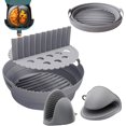 thumbnail image 1 of Revestimiento para freidora de aire, divisor y guantes resistentes al calor - Accesorios reutilizables para freidora de aire - Revestimientos para freidora de aire, 1 of 3