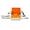 Red Orange, variant on Soumake Toddler Booster Seat for Dining Table Kitchen Chair Waterproof Stain-Proof with Backrest And Adjustable Straps Non-Slip Portable Travel Booster Seat Dining Chair Pad