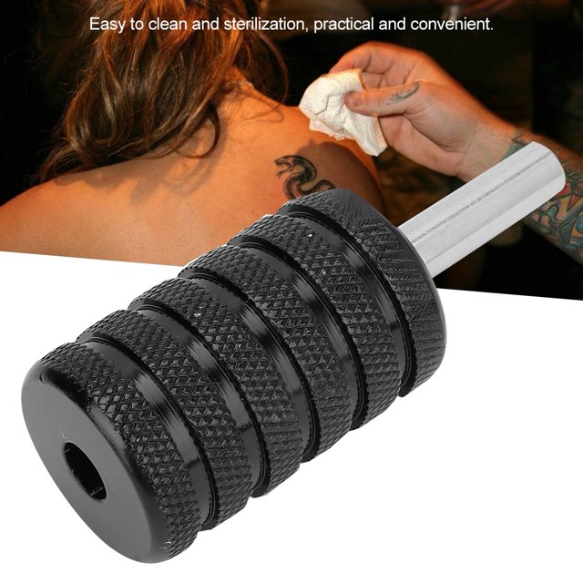 Tatuaje Grips Tubos, Empu?adura de máquina de tatuaje de metal, Hherramienta de mango de ametrallado a de tatuaje profesional(25mm) tatuaje grip agarre Spptty suministros de tatuaje