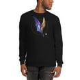 thumbnail image 3 of Bat Doodle Predator Unisex graphic Long Sleeve Shirt, 3 of 10