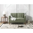 thumbnail image 4 of Zinus 52" Lauren Indoor 2-Seater Loveseat, Pear Green, 4 of 10