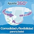 thumbnail image 2 of Pañal Desechable Etapa 3 (6 - 10 Kg) Flexisec M Unisex 14 Pz Bebin Bebin Super Pañales, 2 of 2